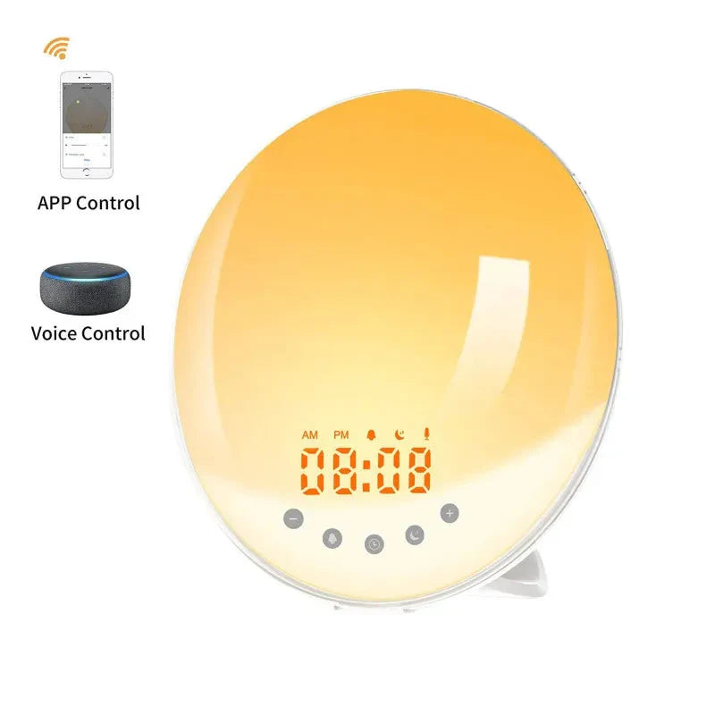 Sunrise Alarm Clock with Sound Machine – Wake Up Light & Sleep Aid