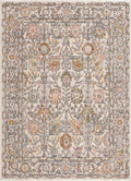Herstmonceux Traditional Area Rug – Charcoal & Mustard Multi-Color Woven Rug