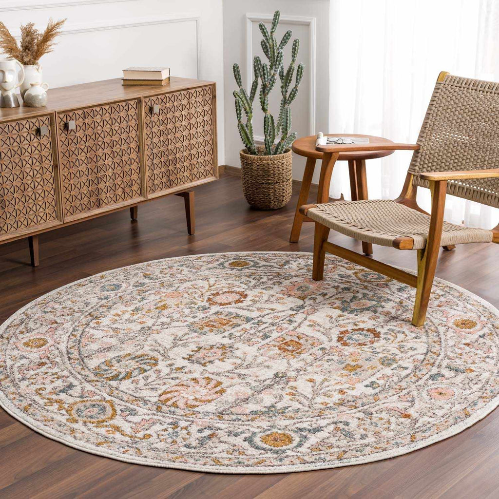 Herstmonceux Traditional Area Rug – Charcoal & Mustard Multi-Color Woven Rug