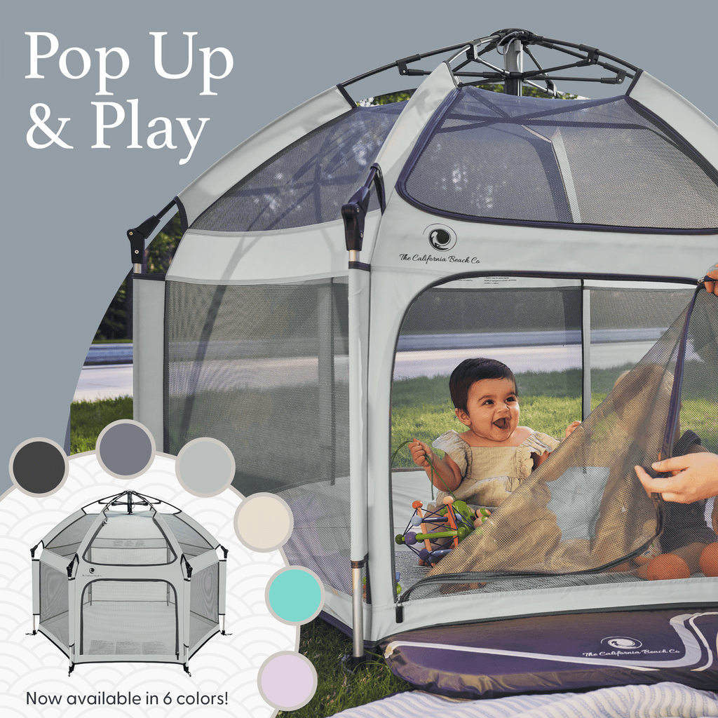 Pop 'N Go Playpen – Portable One-Hand Pop-Up Baby Play Yard with UV Cover