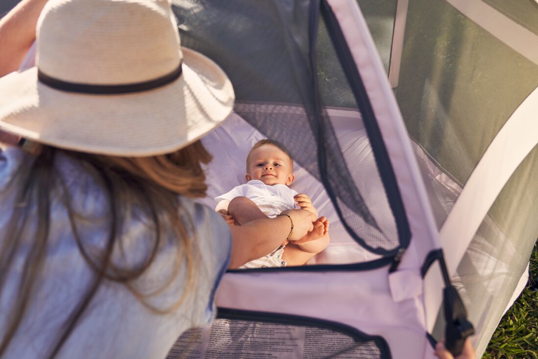 Pop 'N Go Playpen – Portable One-Hand Pop-Up Baby Play Yard with UV Cover