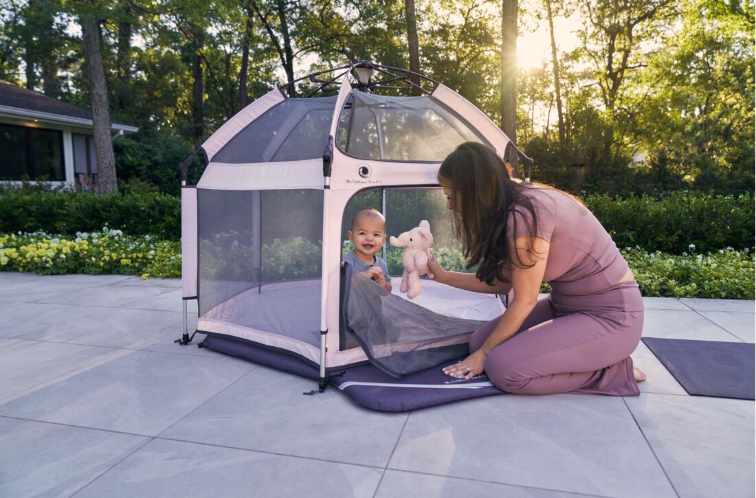 Pop 'N Go Playpen – Portable One-Hand Pop-Up Baby Play Yard with UV Cover