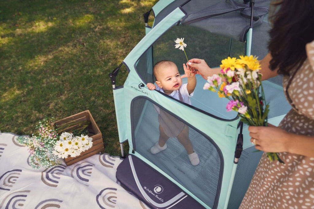 Pop 'N Go Playpen – Portable One-Hand Pop-Up Baby Play Yard with UV Cover