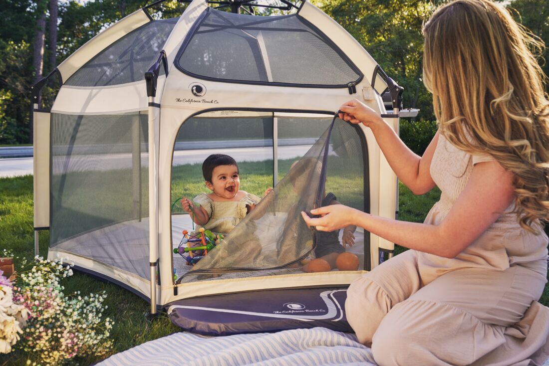 Pop 'N Go Playpen – Portable One-Hand Pop-Up Baby Play Yard with UV Cover