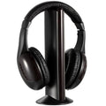 Wireless RF Over-Ear Headphones with Mic – 98ft Range, Y-Cable for TV, Radio & CD