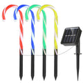 Solar Christmas Candy Cane Stake Lights – IP55 Waterproof Pathway Lights for Yard, Garden & Patio