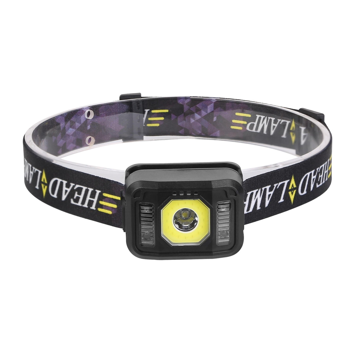 Rechargeable Motion Sensor Headlamp (2-Pack) – 6 Light Modes COB & XPG LED for Camping, Hiking & Fishing