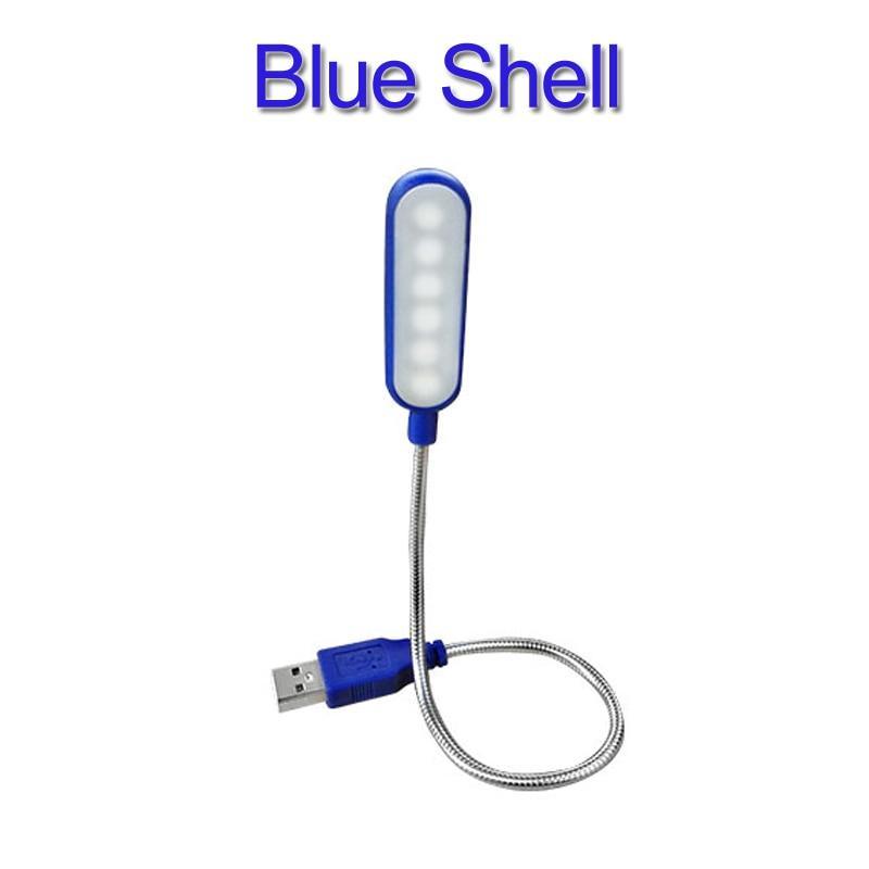 Portable USB Flexible LED Reading Light – Mini Book & Laptop Lamp