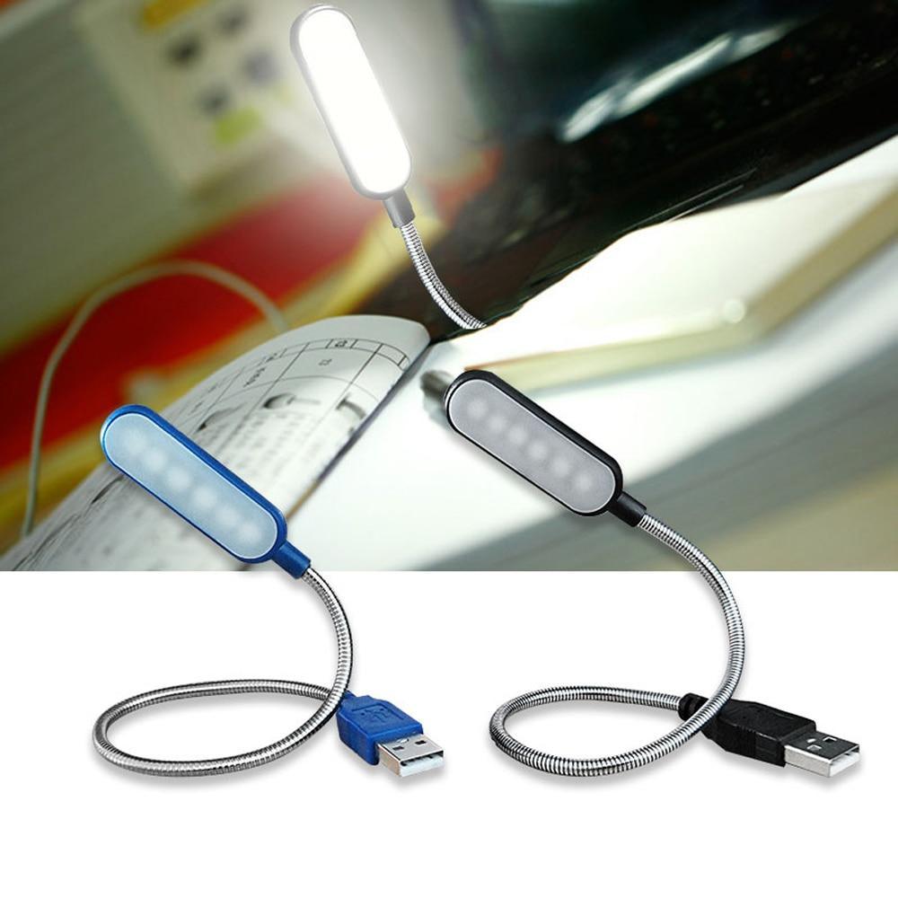 Portable USB Flexible LED Reading Light – Mini Book & Laptop Lamp
