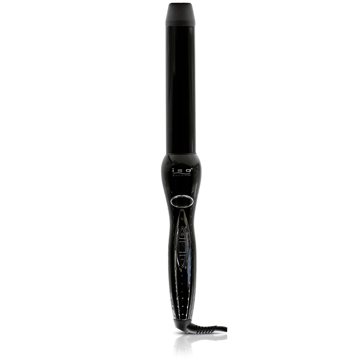 The Digital Twister - 32mm Tourmaline-Infused Ceramic Pro Curling Wand w/ Cool Tip - Gold Collection