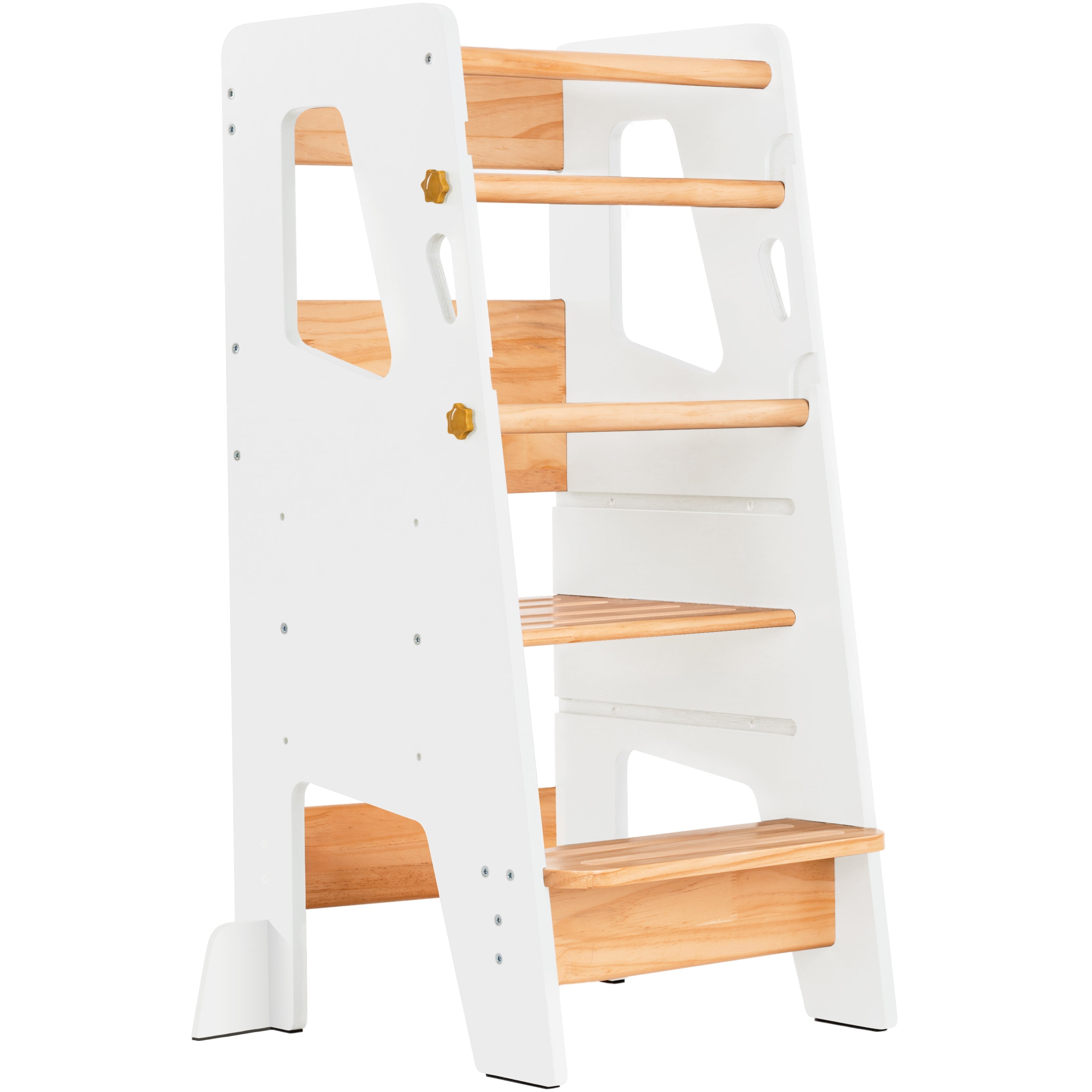 Montessori Toddler Tower – Adjustable Wooden Kitchen Helper Stool