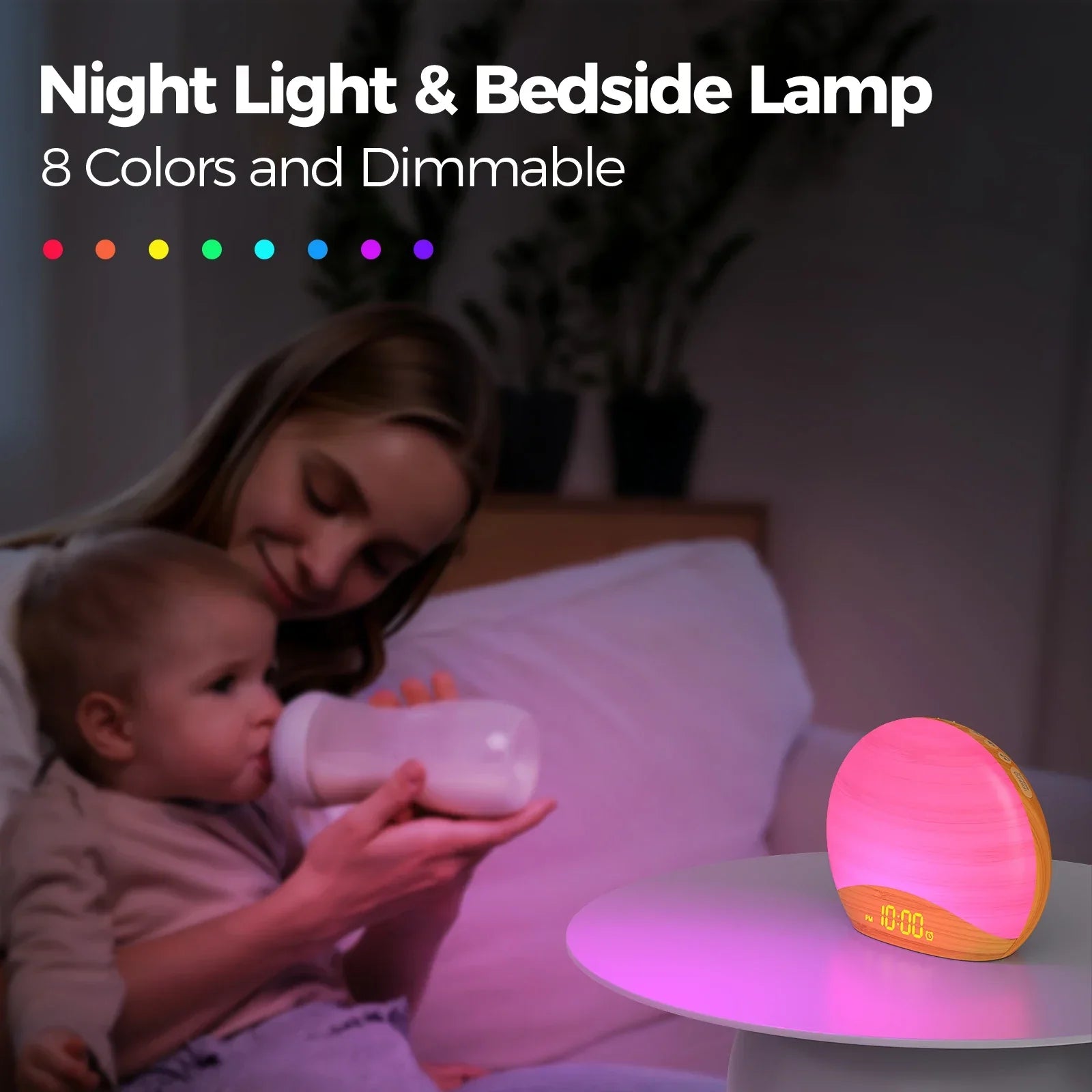 Sunrise Alarm Clock with Sound Machine – Wake Up Light & Sleep Aid