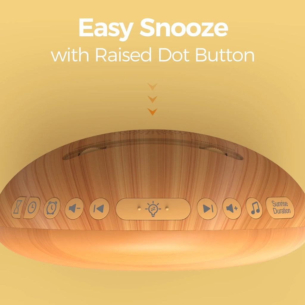 Sunrise Alarm Clock with Sound Machine – Wake Up Light & Sleep Aid
