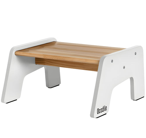 1-Step Wooden Kids Step Stool – Non-Slip for Kitchen, Bath & Potty Training