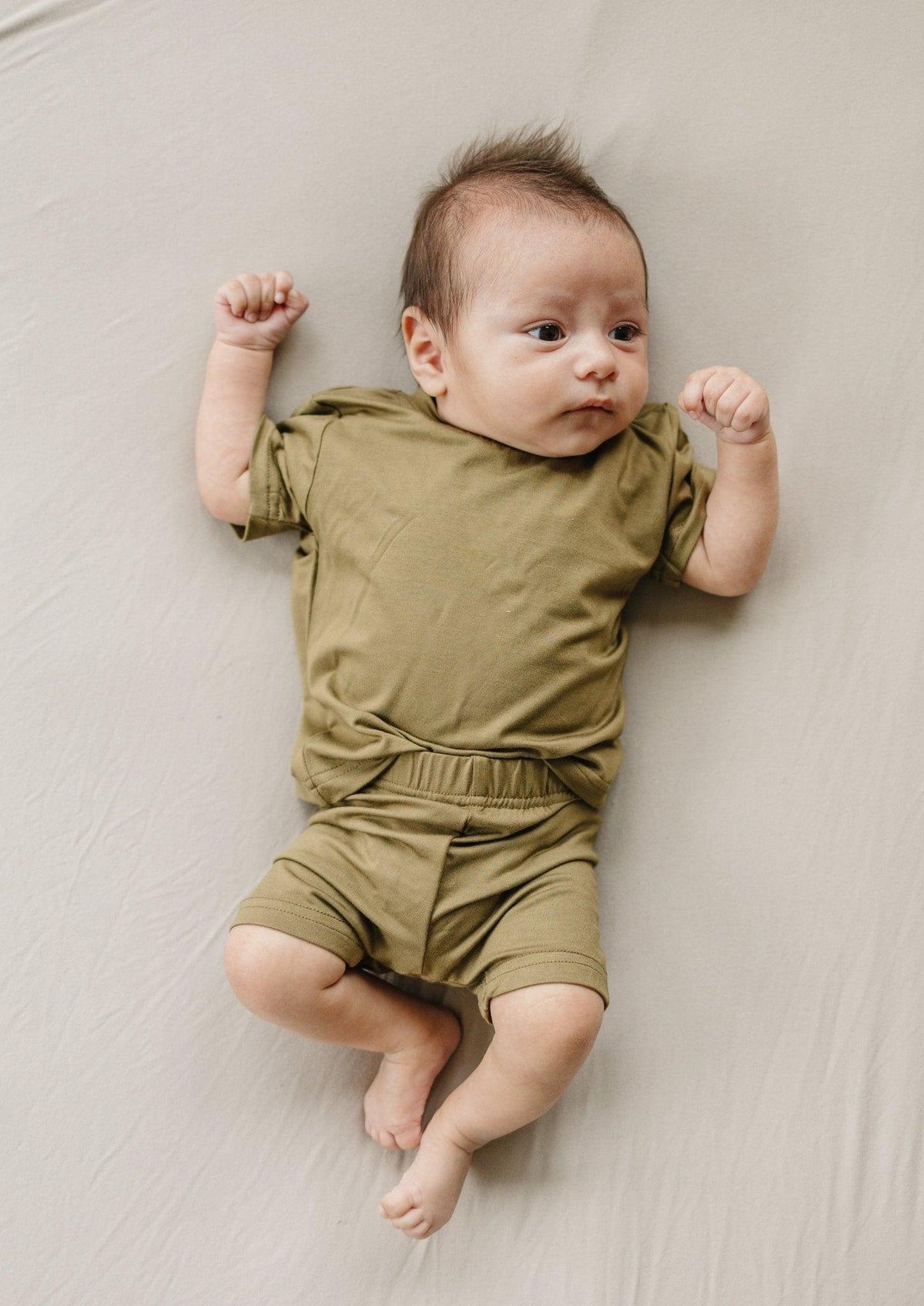 Kids Bamboo Tee & Bike Shorts – Ultra-Soft Separates for Mix & Match Outfits