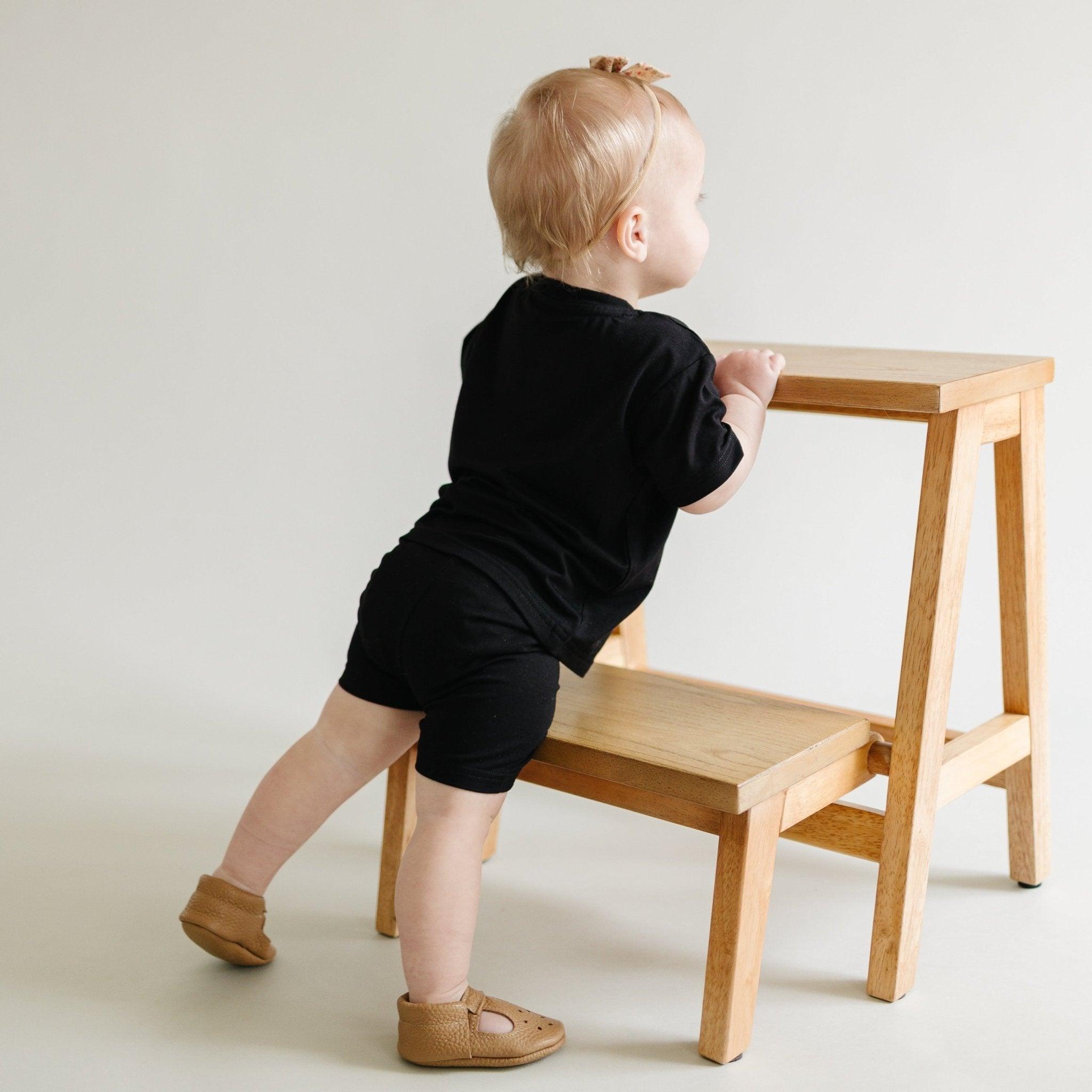 Kids Bamboo Tee & Bike Shorts – Ultra-Soft Separates for Mix & Match Outfits