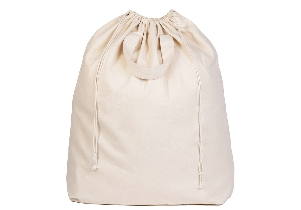 Heavy-Duty Organic Cotton Canvas Laundry Bag – Extra Large with Handles