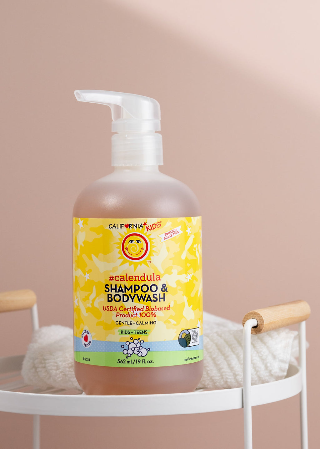 Kids Calendula Shampoo & Conditioner Bundle – Gentle Plant-Based Hair Care