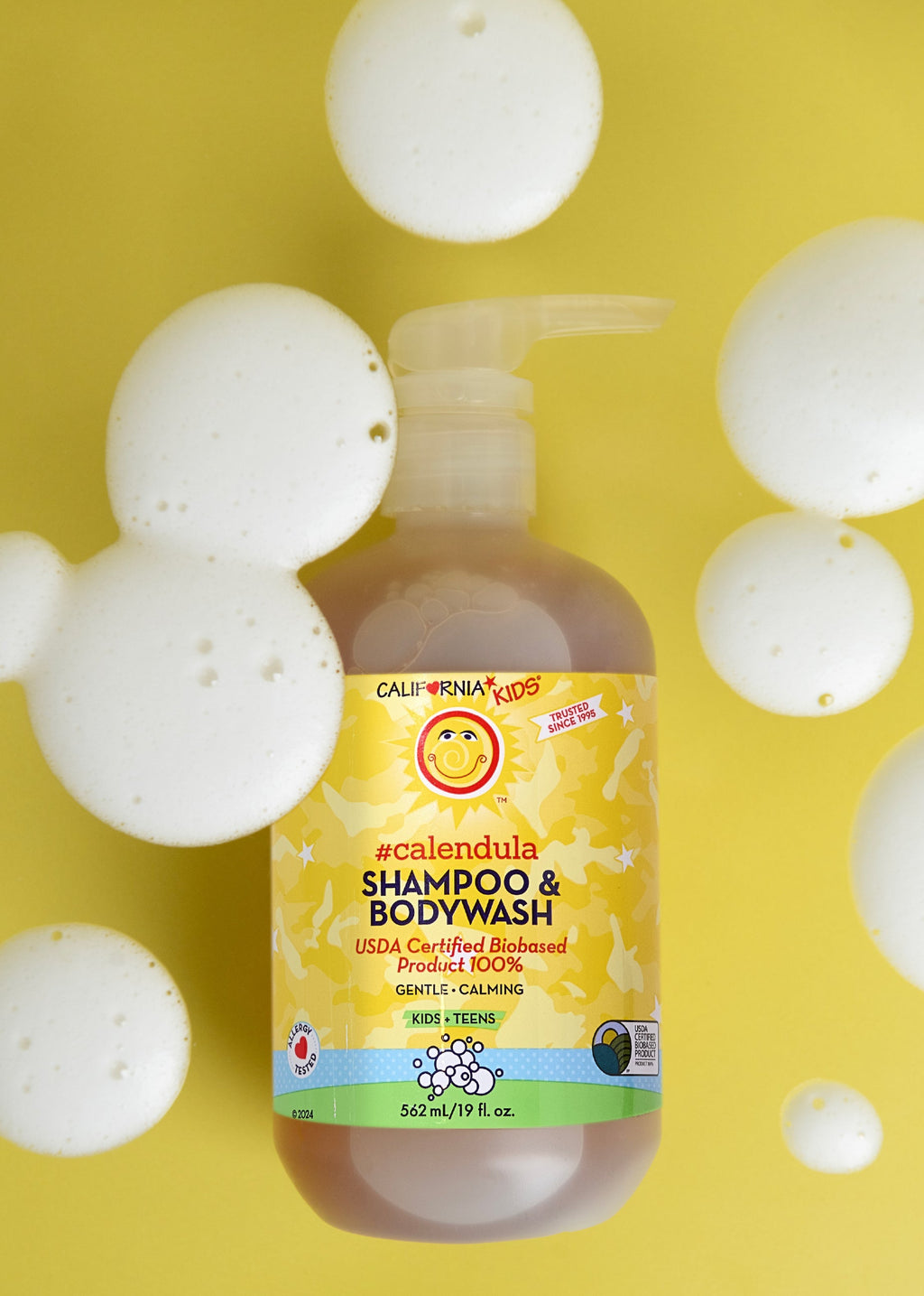 Kids Calendula Shampoo & Conditioner Bundle – Gentle Plant-Based Hair Care