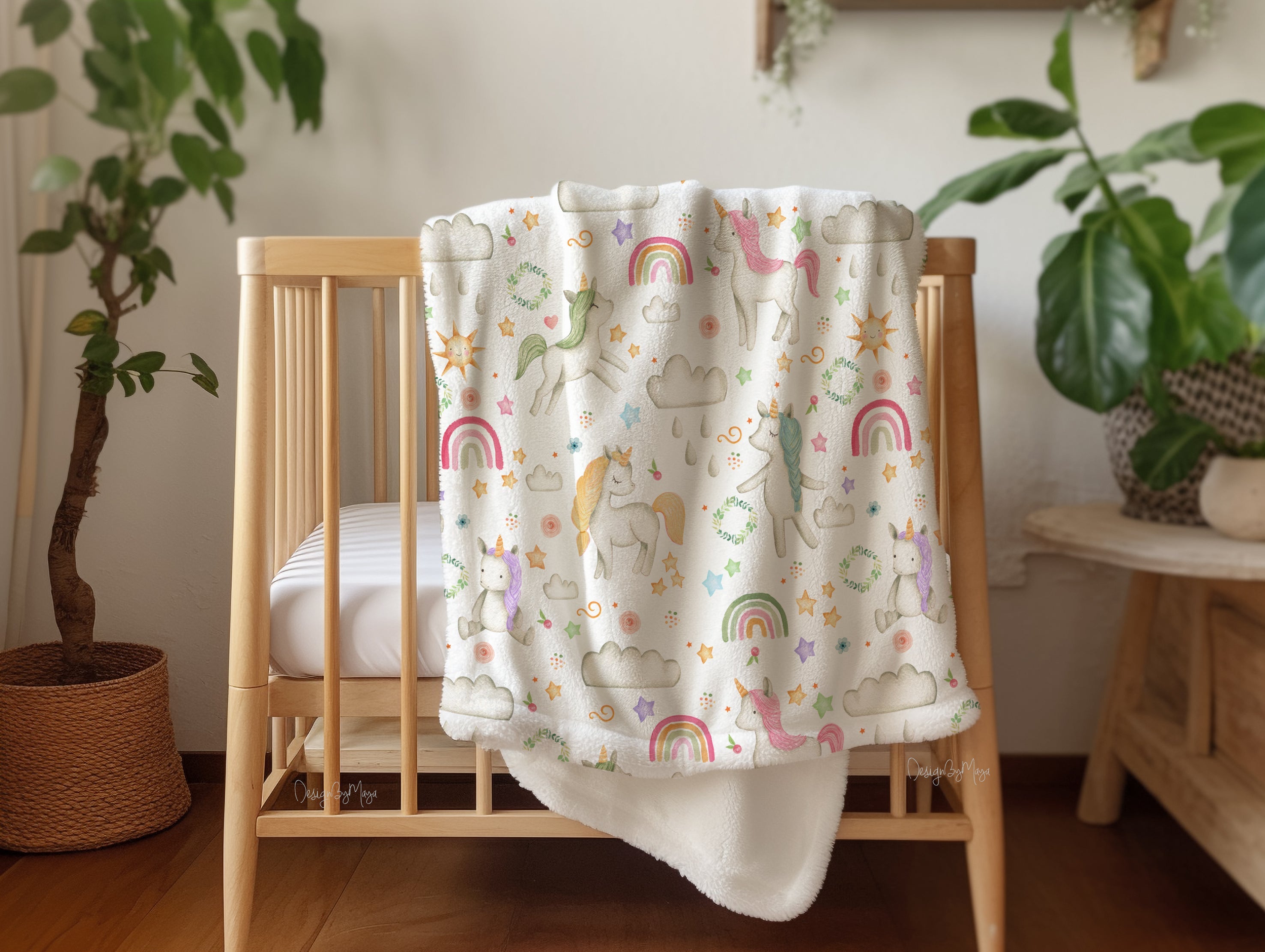 Baby Animals Ducks & Chicks Vintage Baby Blanket – Ultra-Soft Nursery Throw