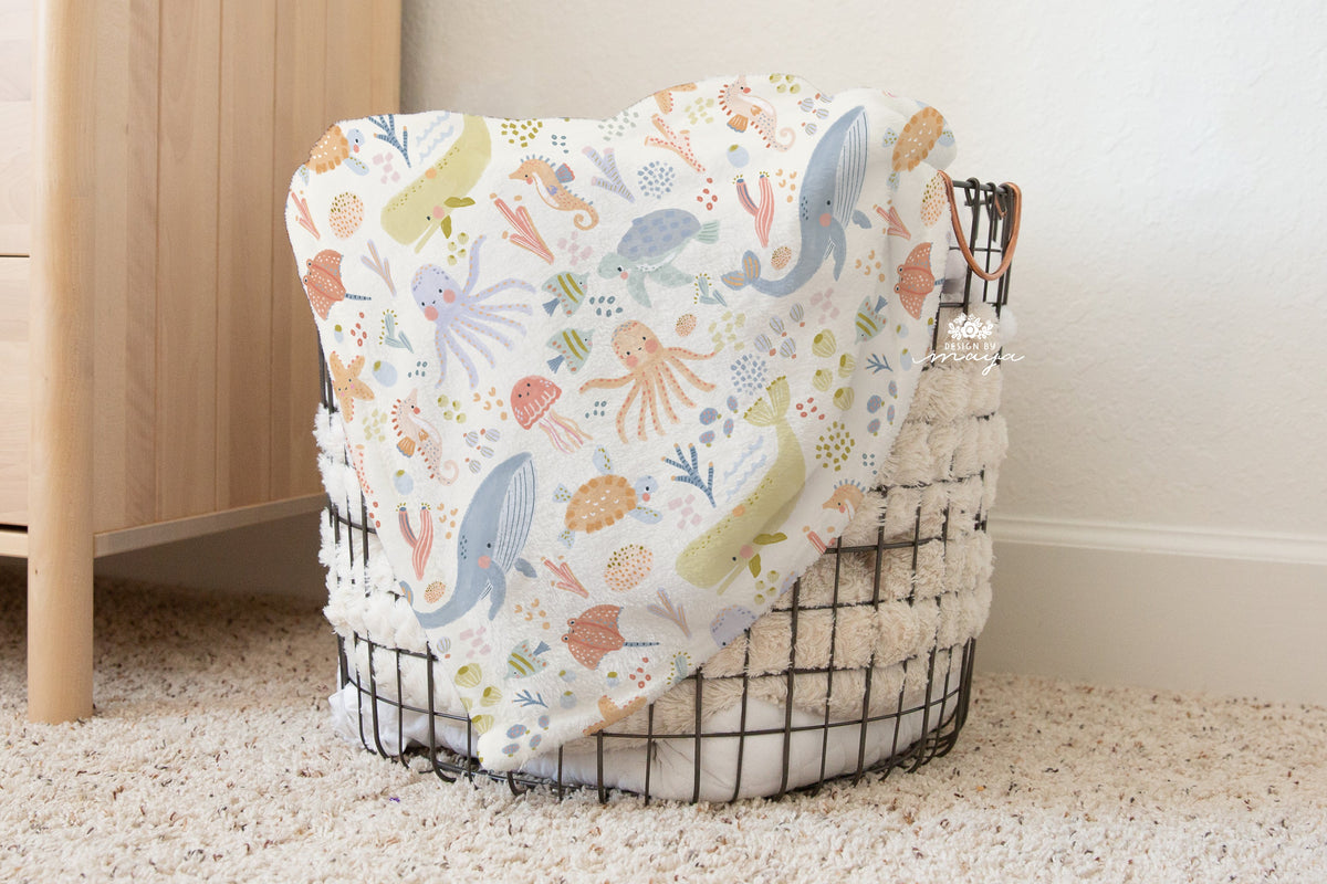 Baby Animals Ducks & Chicks Vintage Baby Blanket – Ultra-Soft Nursery Throw